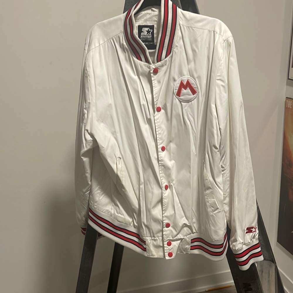 Wind breaker starter jacket Mario racer performance